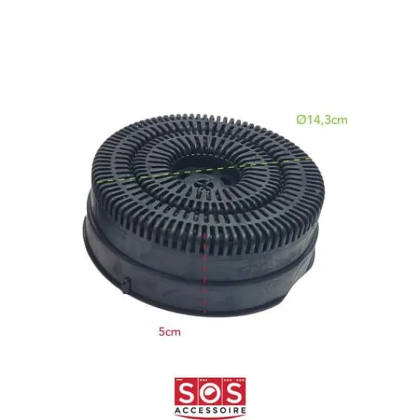 Whirlpool Kolfilter för -kåpor - Typ 58