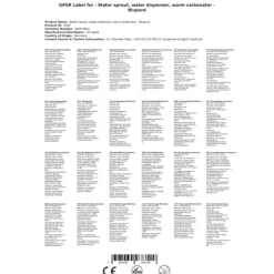 Vattenkylare-Kolsyremaskin, vattendispenser, vattenautomat, vattenmaskin, vattenkylare, kolsyrat vatten maskin, bubbelvatten maskin, carbonator Blupura, underdisk | CDON