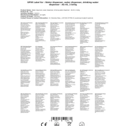 Kolsyremaskin, vattenkylare - AS-45, 2 linjer