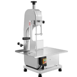 Kommersiell elektrisk köttbandsåg 650W, rostfri, effektiv, hållbar, professionell för kök, perfekt för kött och fisk