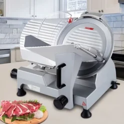 Kommersiell köttskärare 320 W, elektrisk Deli-matskärare med 12