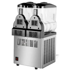 Slushmaskiner-Kommersiell slushmaskin 12Lx2, margarita- och smoothie-maskin, hög kapacitet, effektiv kylning, perfekt för caféer och fester
