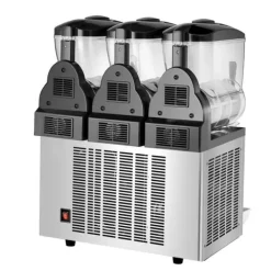 Slushmaskiner-Kommersiell Slushy Maskin 12Lx3, Frys Drycktillverkare för Margarita & Smoothie, Hög Kapacitet, Enkel Användning, Perfekt för Fester