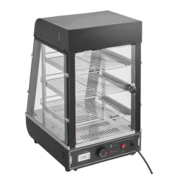 Kommersiell 3-vånings matvärmare, bänkdisplay, pizzaskåp med belysning
