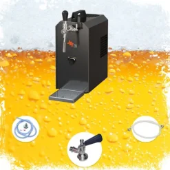 Ölkranar-Komplett uppsättning - Öltapp - JET 30K dispenser med luftpump en linje torr kylare, 30 liter/h, KEG:utan