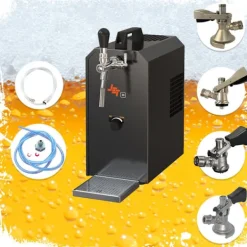 Ölkranar-Komplett uppsättning - Öltapp - JET 30K dispenser med luftpump en linje torr kylare, 30 liter/h, KEG:utan