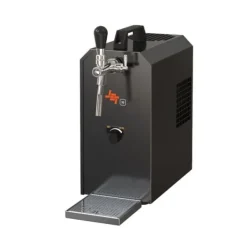 Ölkranar-Komplett uppsättning - Öltapp JET 30 en linje torr kylare, 35 liter/h -Bierkoffer inkl. ölglas ISAR 0,3 liter 6 st., KEG:Type G