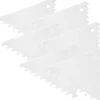 Konditorskrapa, triangulär, tandad, BRED RYMDSKAM - SET med 6 st. - ENDI 554203