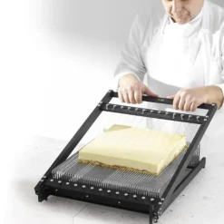 Köttskivare-Konfektgitarr, manuell tårtskärare, 3 ramar - Hendi 195789