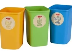 Korgar för separation Curver ECO FRIENDLY 3x25L