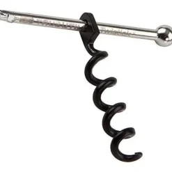 Korkskruvar-Korkskruv - Den minsta korkskruven i världen - Svart - 1 st - Essential Style - Praktisk