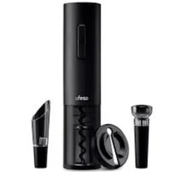 Korkskruv UFESA Svart ABS