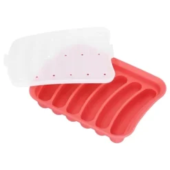 Korvform Matklassad silikon Nonstick Korvmaskinsformar Hemlagade korvformar Gör-det-själv-bakverktyg för hemmet Kök Restaurang HotelRed