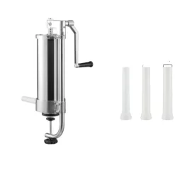 Korvstoppare, rostfritt stål, 3 stoppningsrör,3L