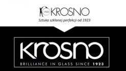 Glas-Krosno 6x430ml glas för VIT RÖTT VIN KRISTALLINT GLAS NICE
