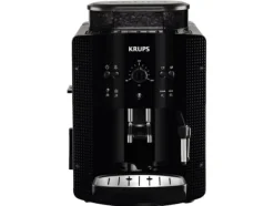 Kaffemaskiner & Espresso-Krups EA8108, Espressomaskin, 1,8 l, Kaffebönor, Malat kaffe, Inbyggd kvarn, 1450 W, Svart