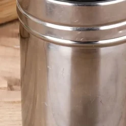 Salt- & Pepparströare-Kryddburkar i rostfritt stål 410 Uniform dispensering av rostfritt stål med förtjockad botten kryddburkar för salt och socker krydda Stora