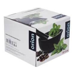 Mortlar & Mortelstötar-Kryddmortel i svart porslin