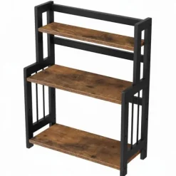 Köksorganiserare-Kryddställ - Bambu - 3-vånings - Organizer - Matsal eller kontor