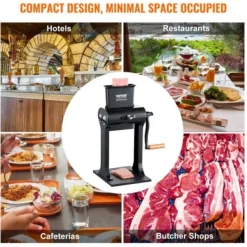 Köttmörare, Manuell Robust Rostfritt Stål, 44.5x30x24.5 cm