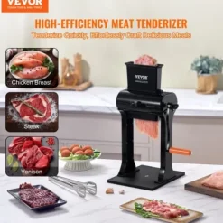 Köttmörare, Manuell Robust Rostfritt Stål, 44.5x30x24.5 cm