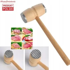 KÖTTPUNCHER, KÖTTSLAGSHAMMER, 2-SIDIG, TRÄMESSENGER