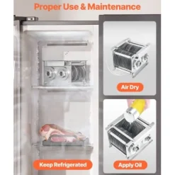 Köttskärare Bladset, 7 mm rostfritt stål, 162x172x125,5 mm