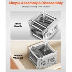 Köttskärare Bladset, 7 mm rostfritt stål, 162x172x125,5 mm