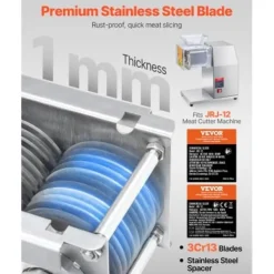 Köttskärare Bladset, 7 mm rostfritt stål, 162x172x125,5 mm