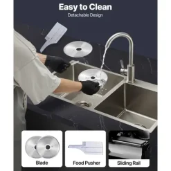 Köttskärare 180W, 7,5-tums Elektrisk Deli Mat Skivare, För Kött, Bröd, Ost