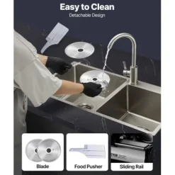 Köttskärare, 39x26x28 cm, Justerbar tjocklek, Rostfritt stål