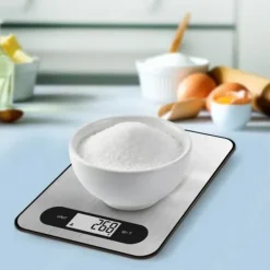 Köksvågar-Kulinarisk skala - Smal - Rostfritt stål - USB - Reparationsbar