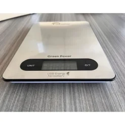 Köksvågar-Kulinarisk skala - Smal - Rostfritt stål - USB - Reparationsbar