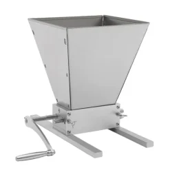 Kvarn, manuell och elektrisk drift, justerbara valsar,Silver