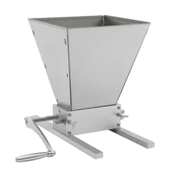 Kvarn, manuell och elektrisk drift, justerbara valsar,Silver