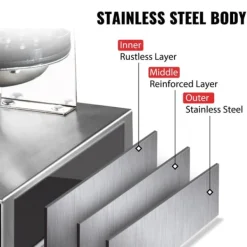 1,4kw elektrisk ägg våffelmaskin, parallell uppvärmning, 180 graders rotationsdesign, exakt temperatur- och tidskontroll