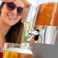 Dryckesautomater-Kylbehållare med Tappkran för Drycker