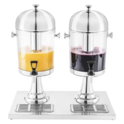 Dryckesautomater-Kyldrycksdispenser för is 2 x 7L