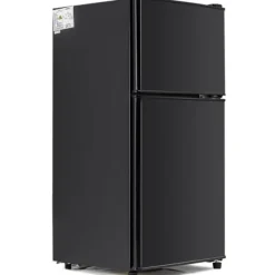 Kyl-Frys Kombi, 86.8 cm, 60L kyl, 22L frys, 102 kWh/år, Svart, Energieklass E