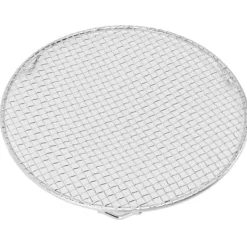 Kylgaller för bakning Rostfritt ståltråd Grillgaller Hög temperaturbeständig Ugnssäker för matlagning Stekning Grillning Stor Rund 18 cm