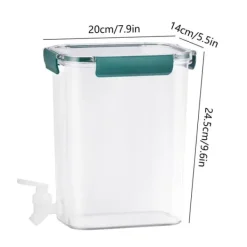 Dryckesautomater-Kylskåp Kallvattenkokare med kran Stor kapacitet Kanna Kylskåp Kallvattenbehållare för hemköket