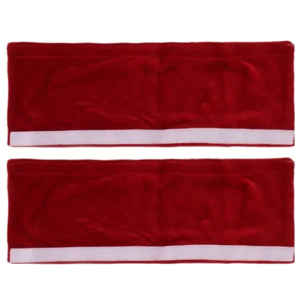 Kylskåpshandtagsöverdrag för kök - Set med 2 Claret mjuka dammsäkra handtagshandskar