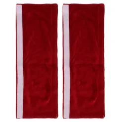 Kylskåpshandtagsöverdrag för kök - Set med 2 Claret mjuka dammsäkra handtagshandskar