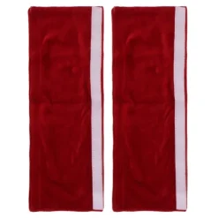 Kylskåpshandtagsöverdrag för kök - Set med 2 Claret mjuka dammsäkra handtagshandskar