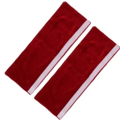 Kylskåpshandtagsöverdrag för kök - Set med 2 Claret mjuka dammsäkra handtagshandskar