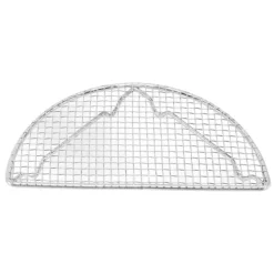 Kylställ för bakning Rostfritt ståltråd Kokställ Högtemperaturbeständig Ugn Säker för matlagning Stekning Grillning Stor halvcirkel 20 cm