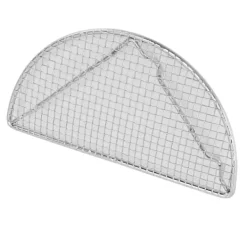 Kylställ för bakning Rostfritt ståltråd Kokställ Högtemperaturbeständig Ugn Säker för matlagning Stekning Grillning Stor halvcirkel 20 cm