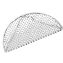 Kylställ för bakning Rostfritt ståltråd Kokställ Högtemperaturbeständig Ugn Säker för matlagning Stekning Grillning Stor halvcirkel 20 cm
