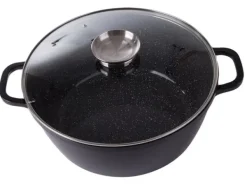 13L Gryta med lock – Non stick beläggning – Induktionshäll