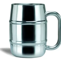 Öl mugg dubbelvägg stål shooter ovanlig container fest